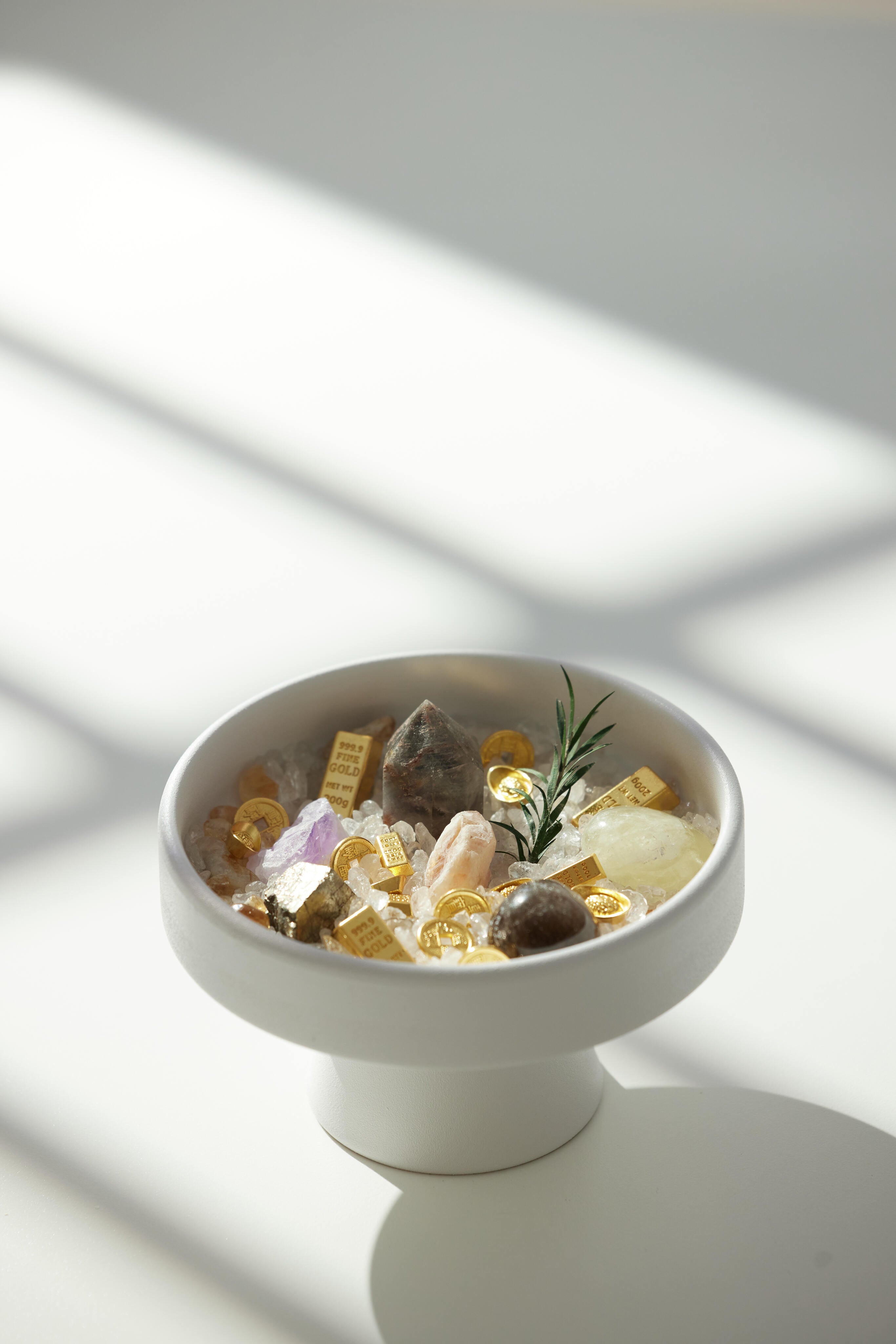 三倍爆賺水晶聚寶盆｜招財水晶聚寶盆組