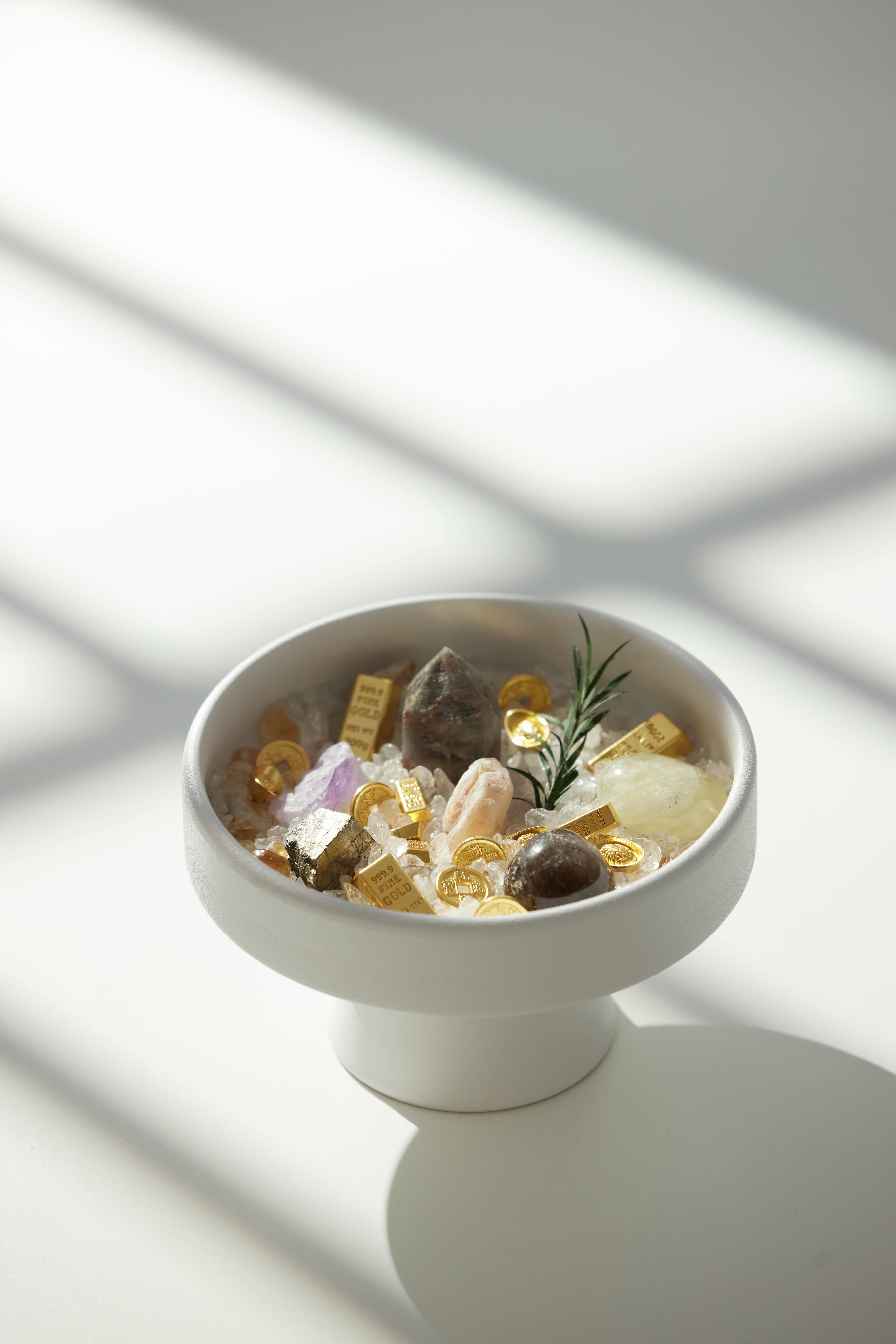 三倍爆賺水晶聚寶盆｜招財水晶聚寶盆組