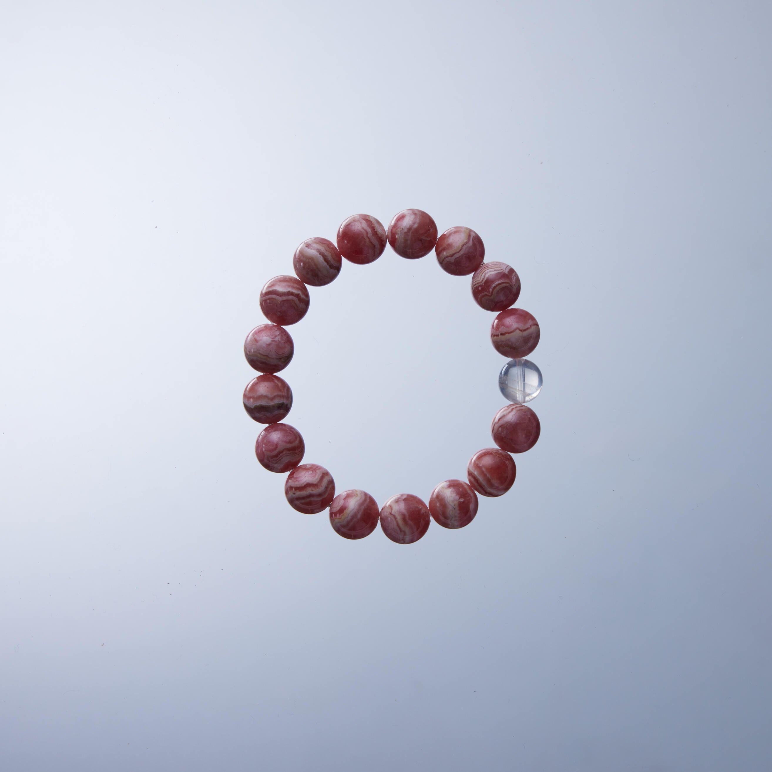 真愛之石蕾絲紅紋石水晶手串｜挽回愛情尋找好桃花｜楊冪同款 12mm