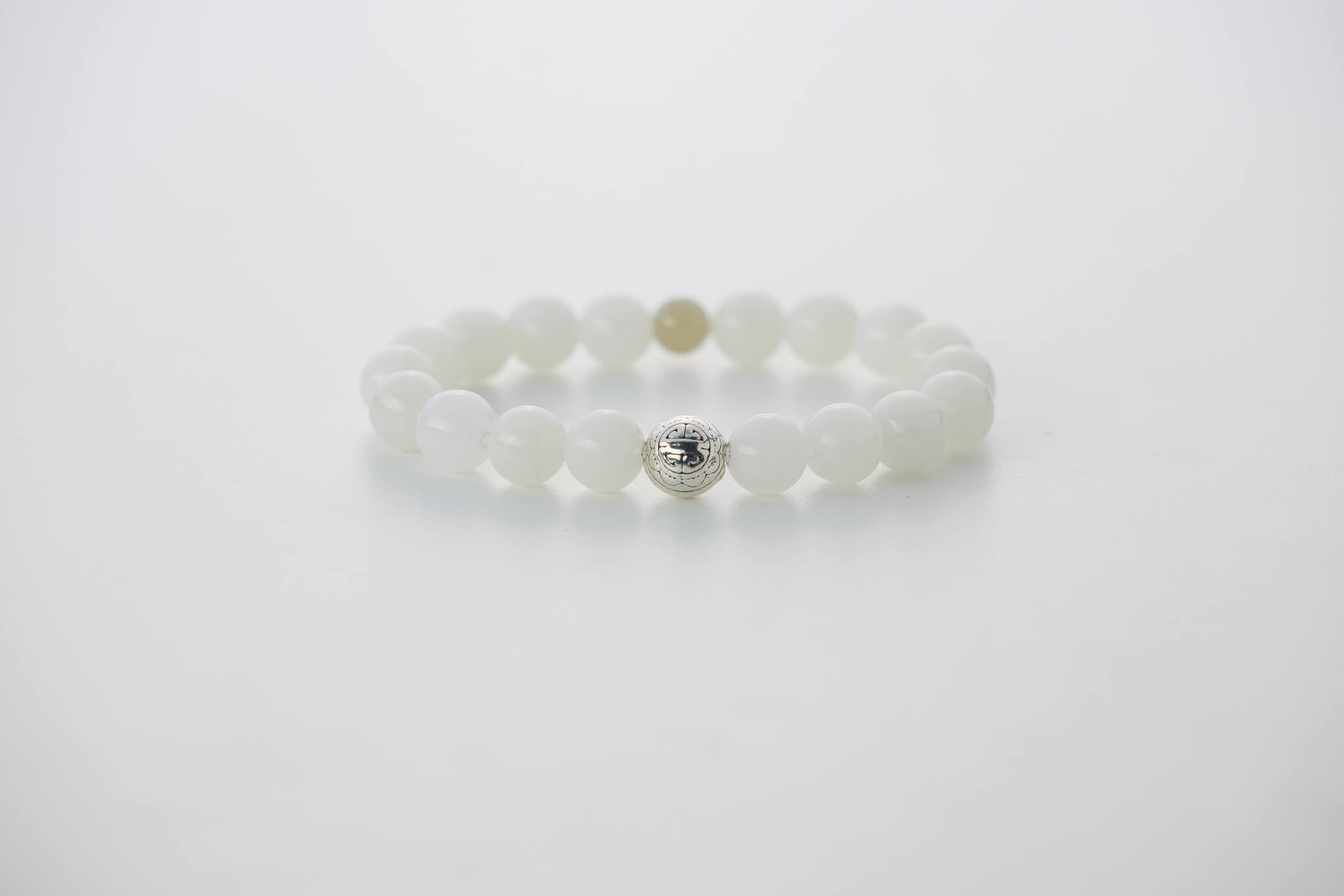 純天然和田玉手鏈「有證書」｜10mm｜養氣養心・福氣納身