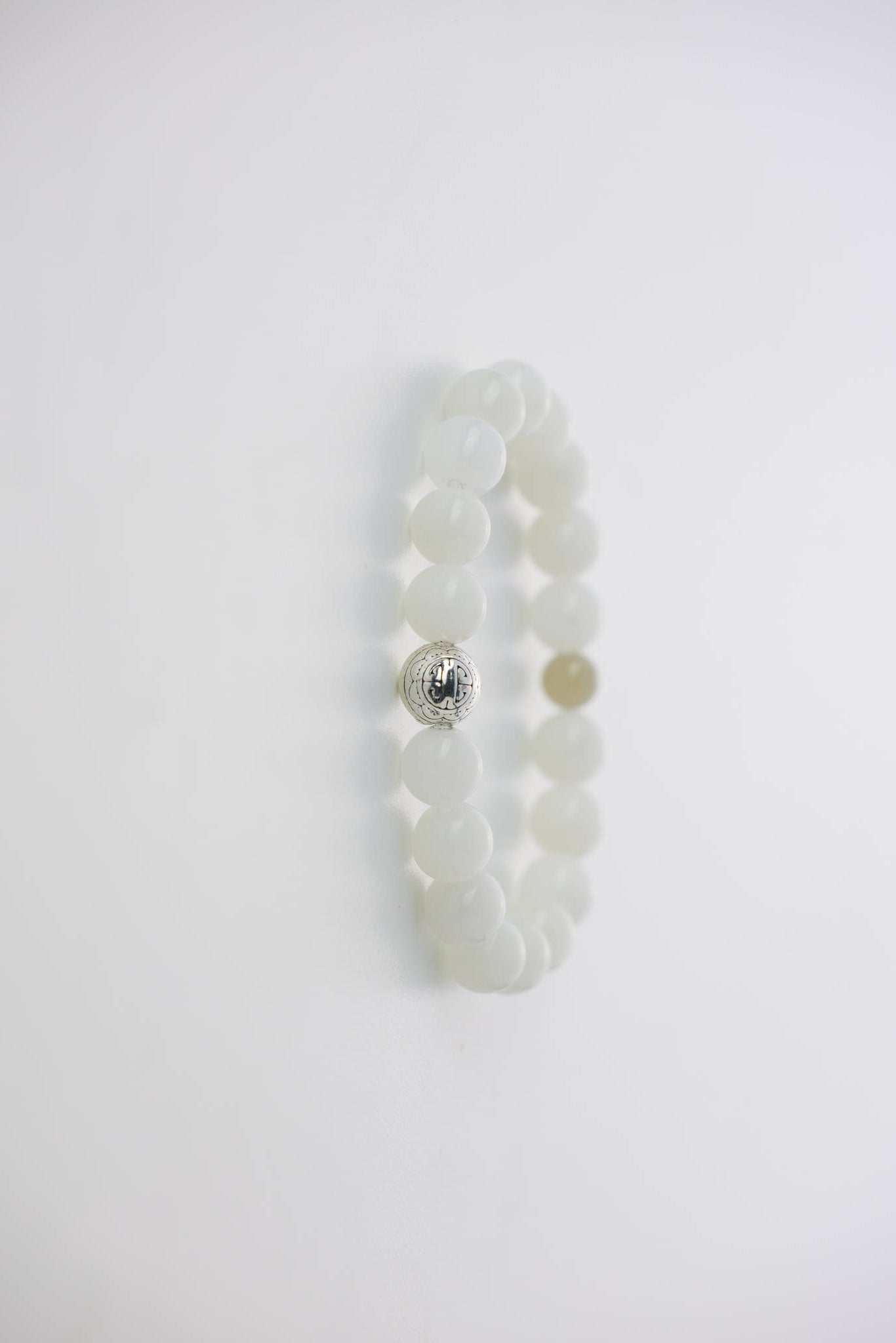 純天然和田玉手鏈「有證書」｜10mm｜養氣養心・福氣納身