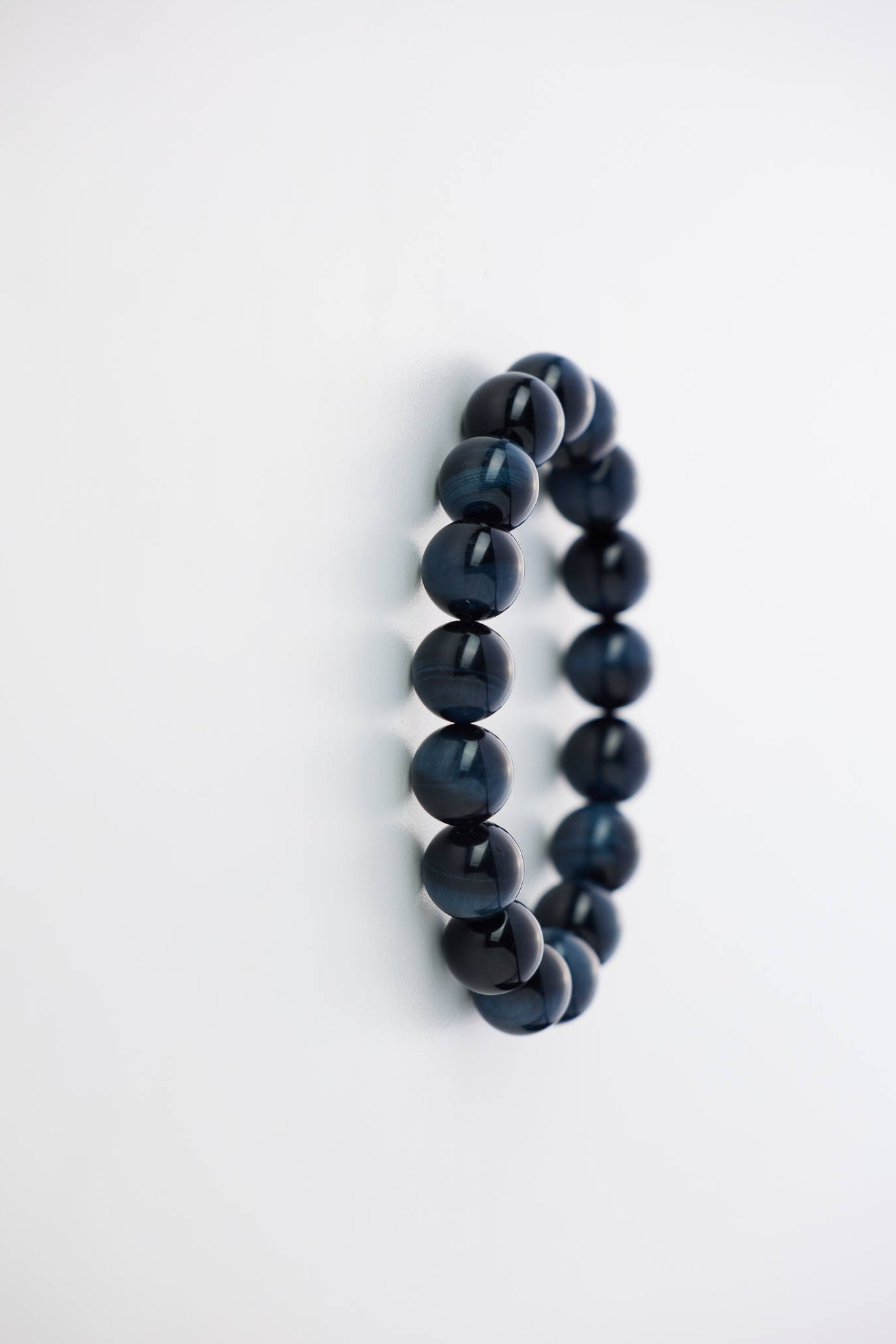 虎視眈眈 攝人心魄人心魄 藍虎眼 × 黃虎眼 招財防小人水晶手串｜男士專屬款