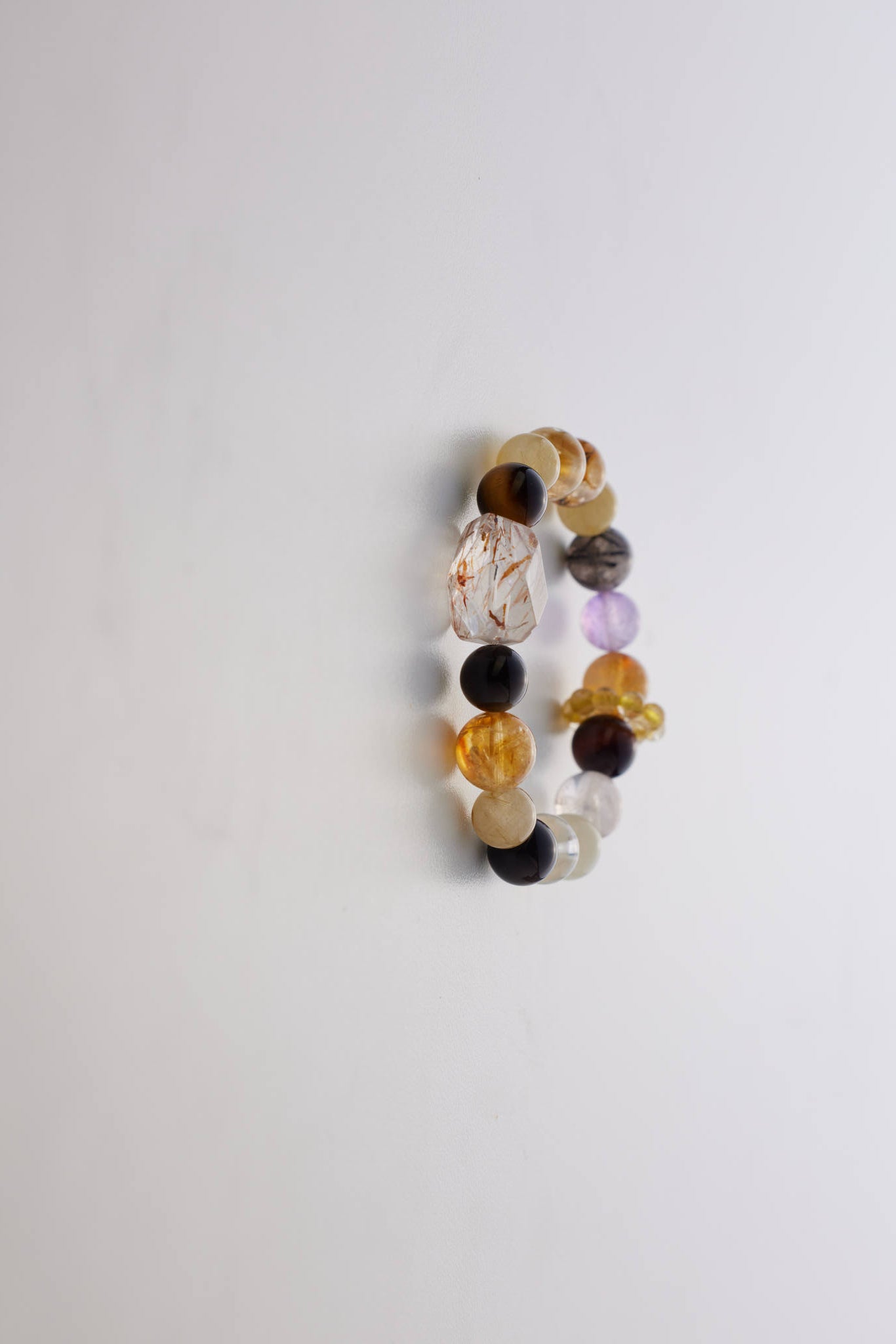 伊能靜同款｜皆順 全脈輪招財能量手串｜九晶共振 × 脈輪調頻 × 氣場顯化