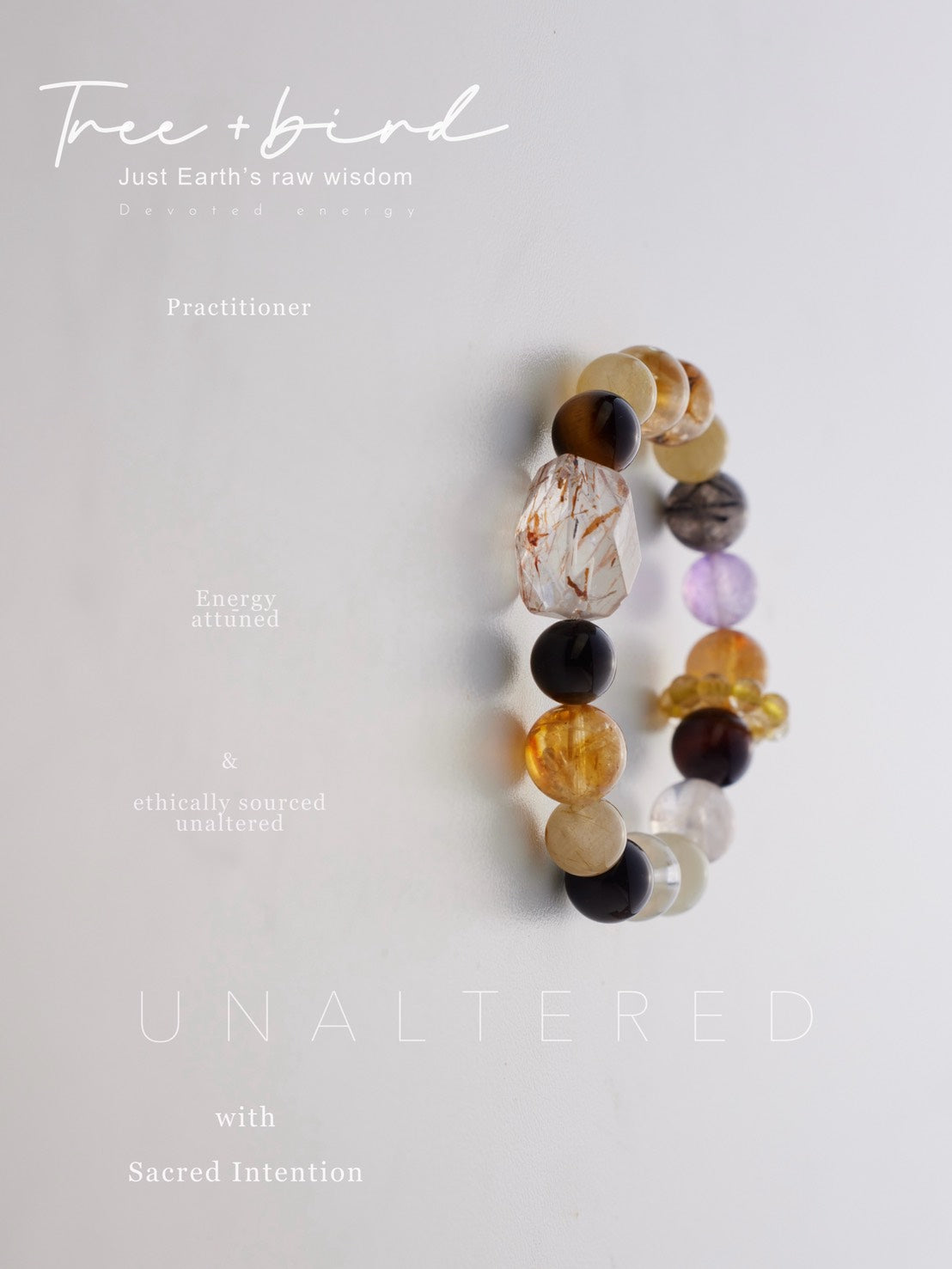 伊能靜同款｜皆順 全脈輪招財能量手串｜九晶共振 × 脈輪調頻 × 氣場顯化