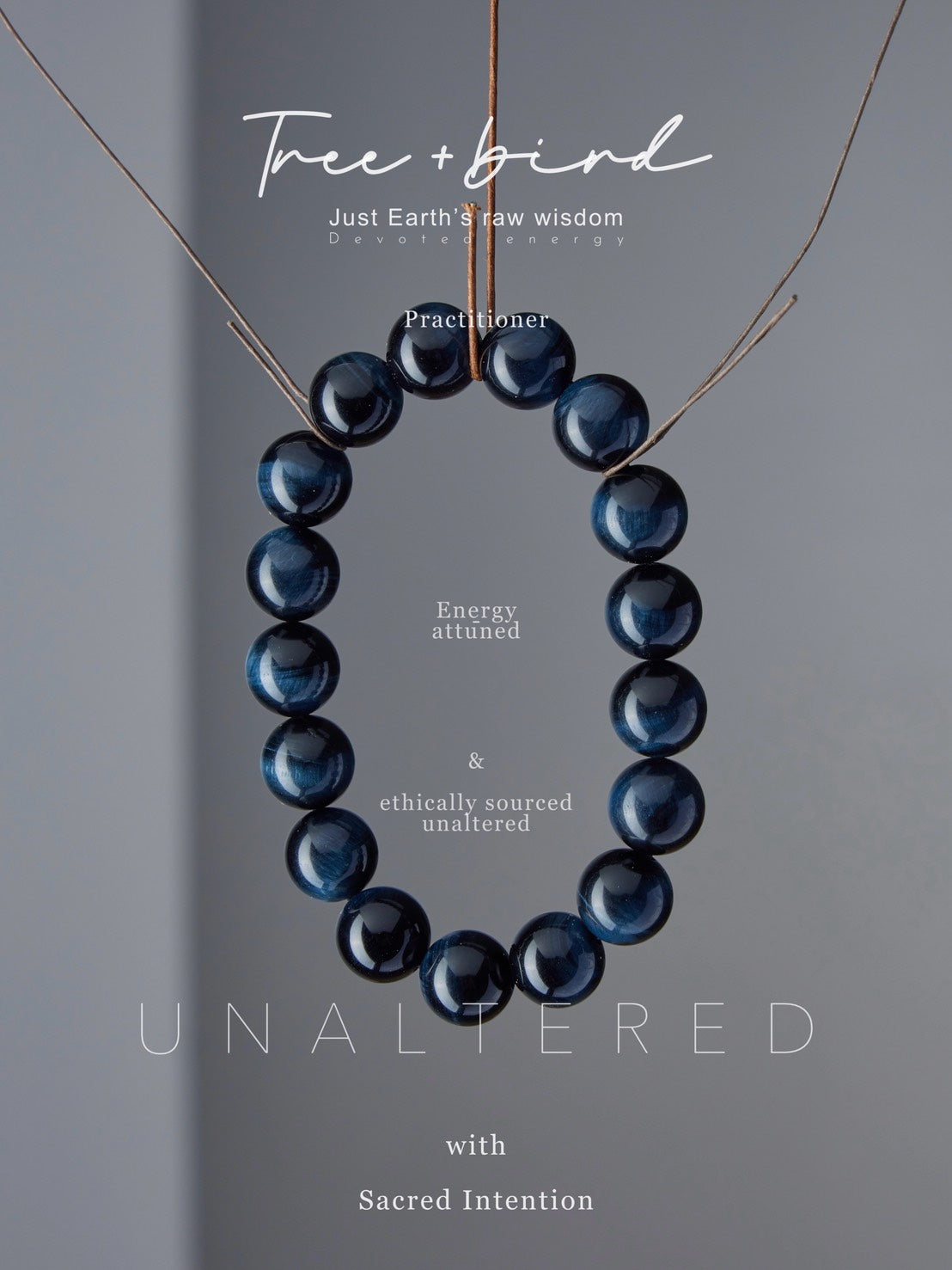 虎視眈眈 攝人心魄人心魄 藍虎眼 × 黃虎眼 招財防小人水晶手串｜男士專屬款