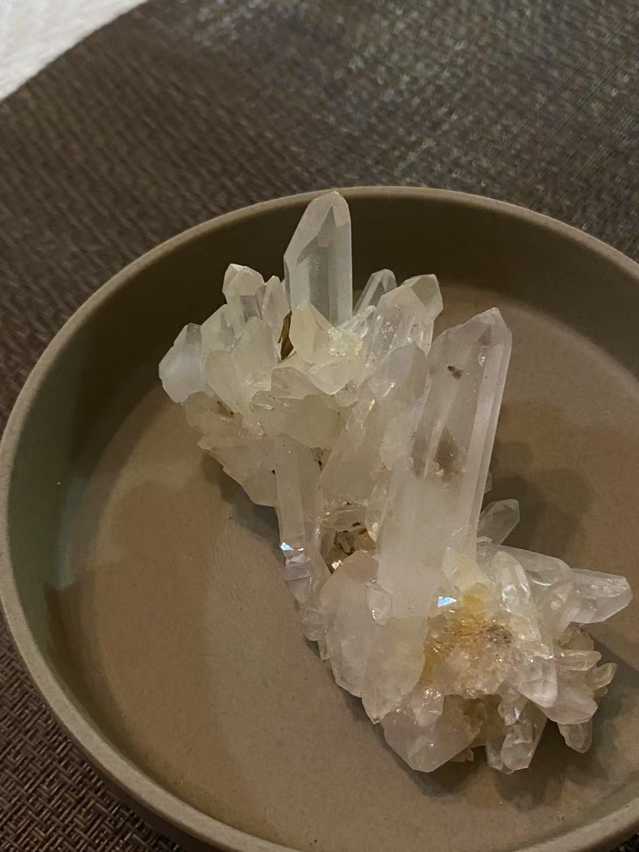 白水晶簇原礦｜能量空間之光